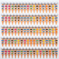 Bikini Lady Golf Tees — Funny Novelty Gift